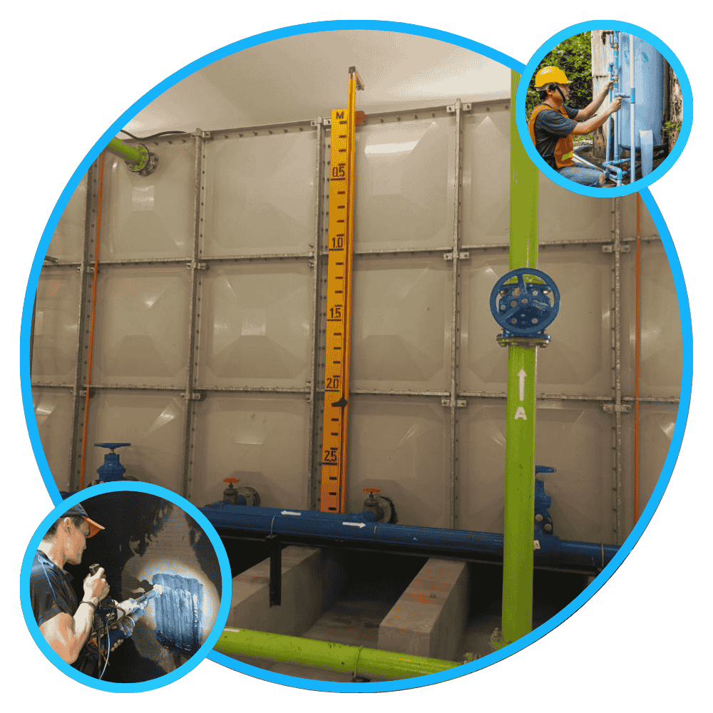 water tank repair