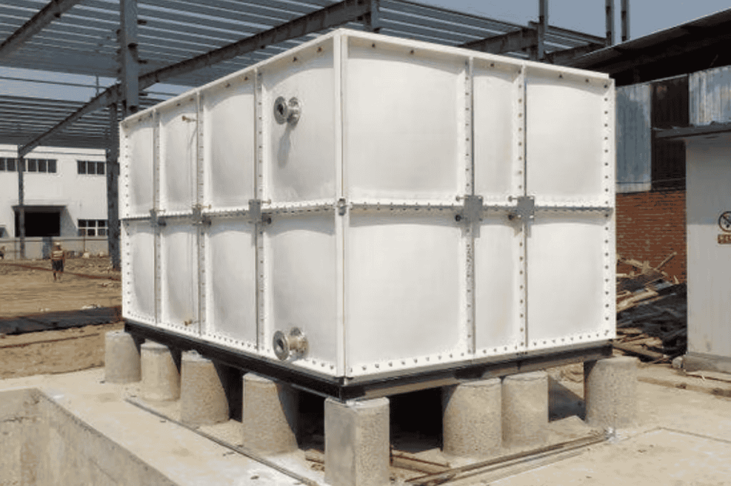FRP water tank repair