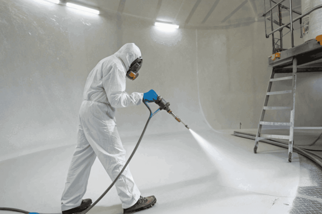 water tank coating service
