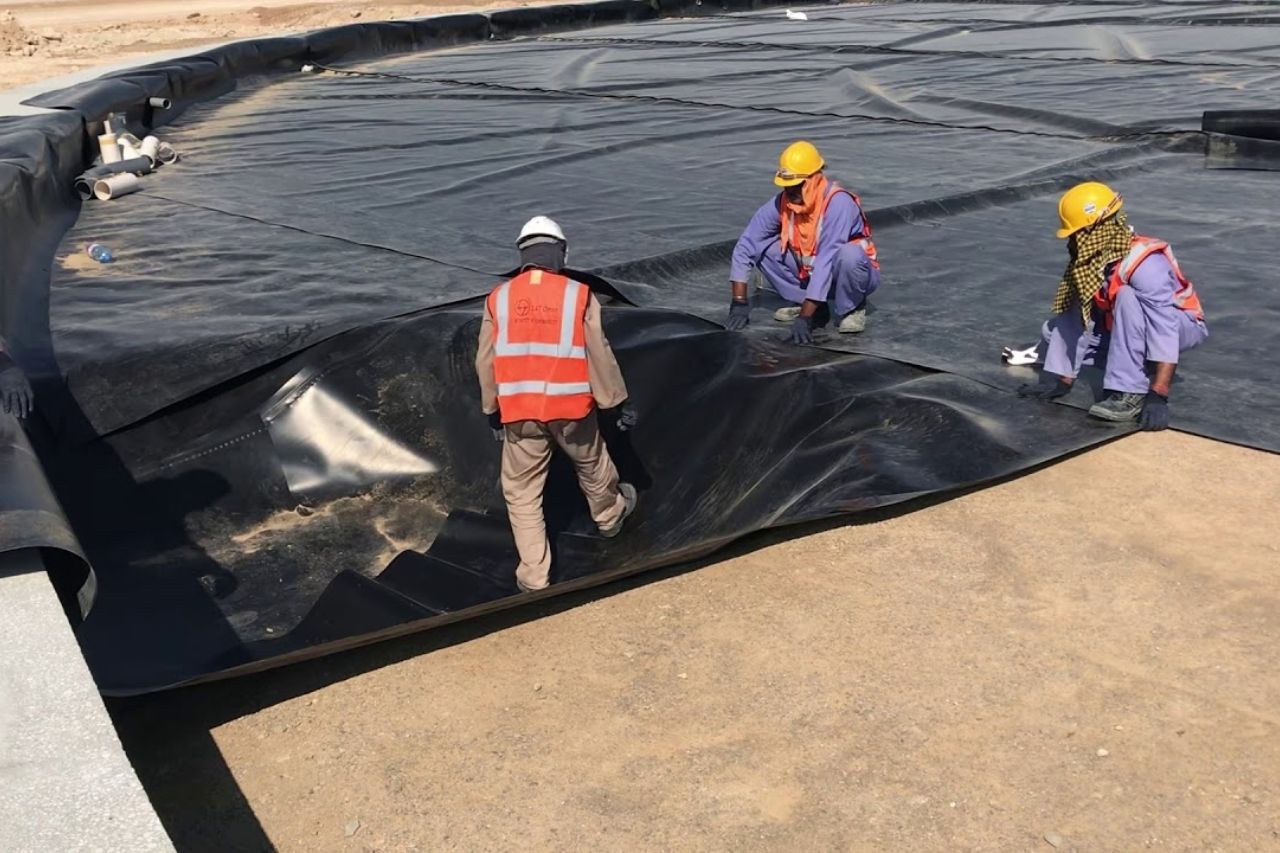 water tank HDPE lining