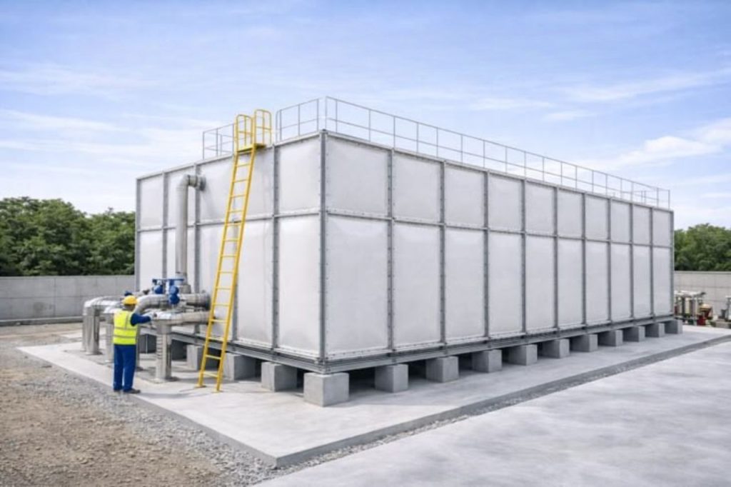 FRP Water Tank Leaking Repair