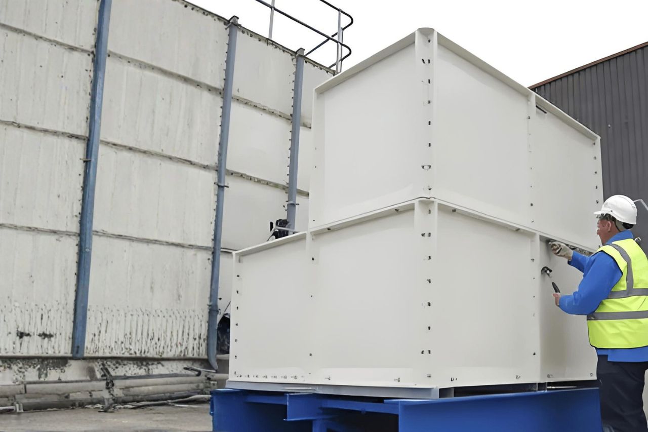 FRP Water Tank Leaking Repair