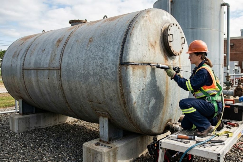 commercial water tank repair