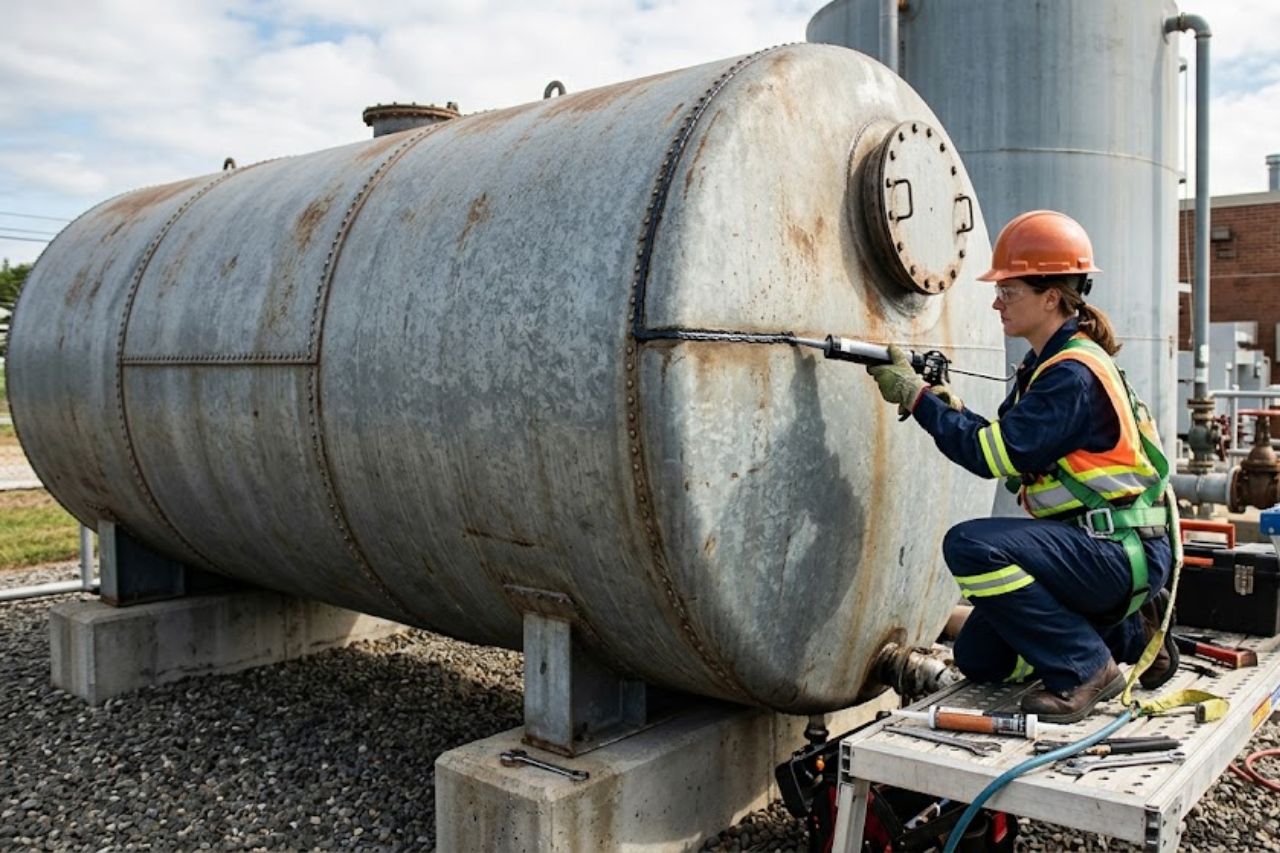 commercial water tank repair